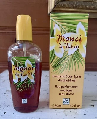 YVES ROCHER Monoi de Tahití Spray Corporal Fragante 4.2 fl oz 125 ml. Usado Foto 1 de 4