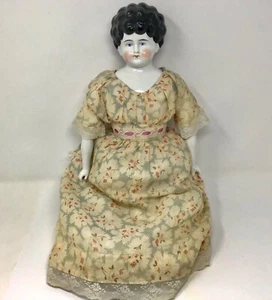 Antike 1900’s Lowbrow China Doll Made By The Hertwig Co 24” - Bild 1 von 6