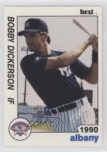 1990 Best Albany-Colonie Yankees Bobby Dickerson #15