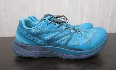 Salomon Sense Ride Trail Running Zapatos Ortholite Impressions Azul Talla Hombres 11 Foto 1 de 4