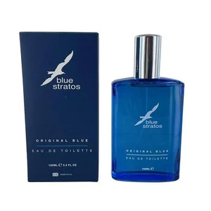 Blue Stratos 100ml Eau de Toilette Spray for Men EDT HIM NEW - Picture 1 of 1