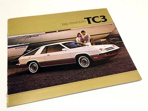 Folleto de Plymouth TC3 1982 - Imagen 1 de 1