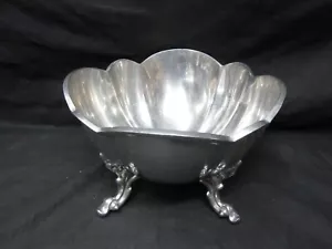 Vintage 6" Pewter REED & BARTON WINTHROP 1795 P1795 Footed Waste Bowl - Picture 1 of 8