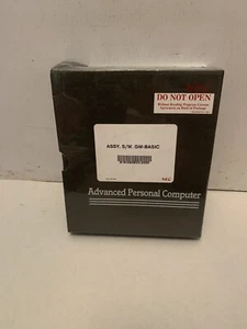 NEC Advanced Personal Computer Manual GW-Basic - SEALED - Picture 1 of 6