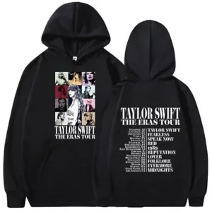 Taylor Hoodie Sweatshirt Pullover Top Crewneck Hoodies Loose Shirts Blouse - Picture 1 of 5