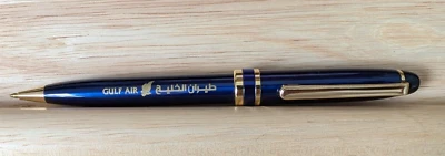 Bolígrafo Gulf Airline vintage Foto 1 de 2
