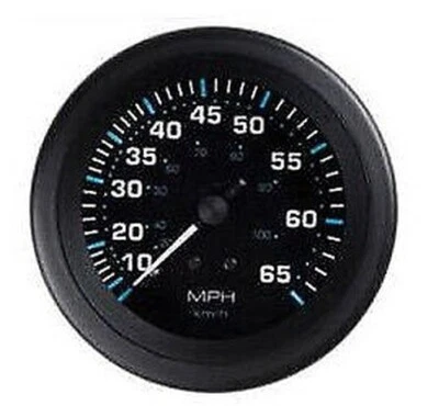 SeaStar Teleflex 68396P Eclipse Geschwindigkeitsmesser 0-60 MPH 3" - Bild 1 von 3
