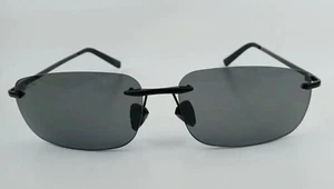 Maui Jim Sonnenbrille Gestell 66 22 150 mm randlos rechteckig schwarz Piloten Pilot  - Bild 1 von 9