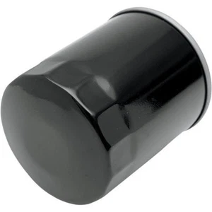 Drag Specialties Black Oil Filter for Harley-Davidson Models Listed. - Picture 1 of 1