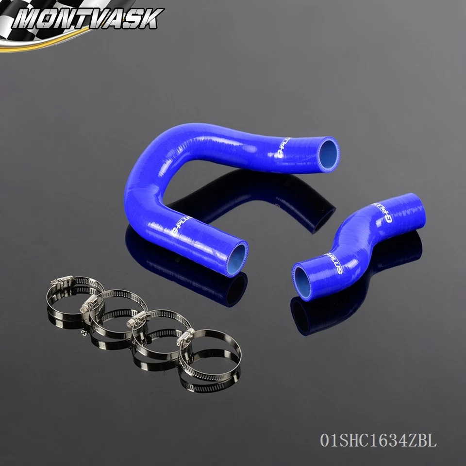Silicone Radiator Hose Kit Fit For 68-73 Nissan Datsun 510 KA24-DE Blue New - Image 1 of 4