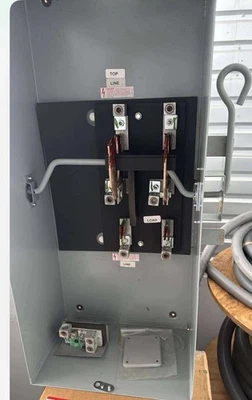 Interruptor de transferencia de energía de emergencia GE Spec Setter 200 amperios 240 V doble tiro - NUEVO Foto 1 de 3