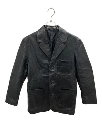 Leather 3B tailored jacket - Image 1 of 4