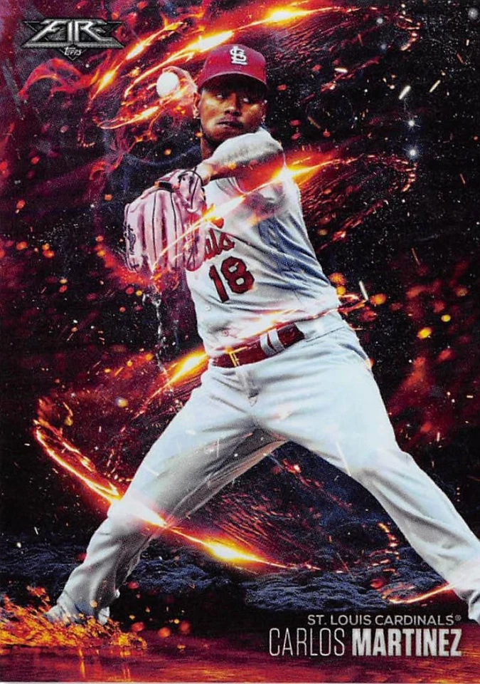 2018 Topps Fire MLB Baseball Base or Blue Chips INSERT Cards Pick From List - Image 1 of 1