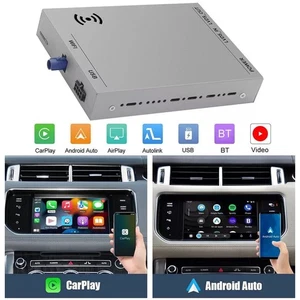 für Jaguar Land Rover w/ Harman System Wireless CarPlay Android Auto Decoder Box - Picture 1 of 23