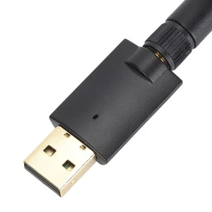 USB BT Adapter Plug And Play BT 5.1 Adapter 656.2ft BT Transmitter Receiver NEW - Afbeelding 1 van 12
