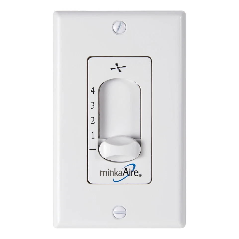 MinkaAire MA WC105 White Wall Mount 2-Wire Ceiling Fan Remote System - Image 1 of 1