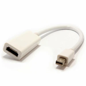 Mini-DisplayPort Adapter Kabel auf HDMI Buchse Adapter HD und Audio - Bild 1 von 4