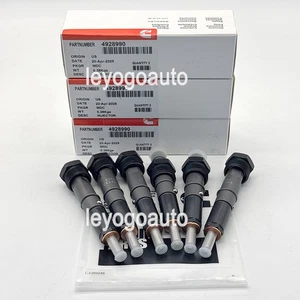 6X Fuel Injector OEM 4928990 For 94-98 Dodge Cummins 6BT 5.9L 40-60HP 0432131715 - Picture 1 of 6