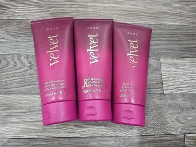 3 Avon Velvet Pearl Shower Gel 6.7 fl oz 200 ml - New - Image 1 of 2