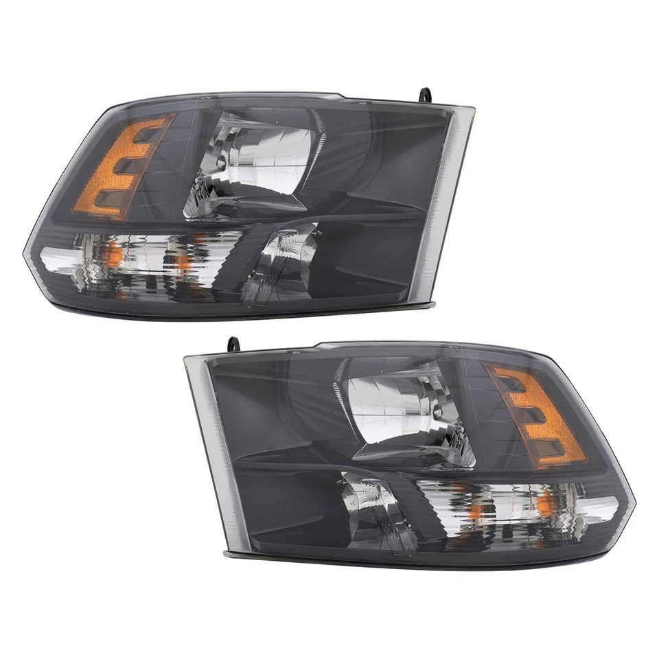 For Ram 1500 Classic 19-24 Headlight Set Driver & Passenger Side Replacement - Image 1 of 1