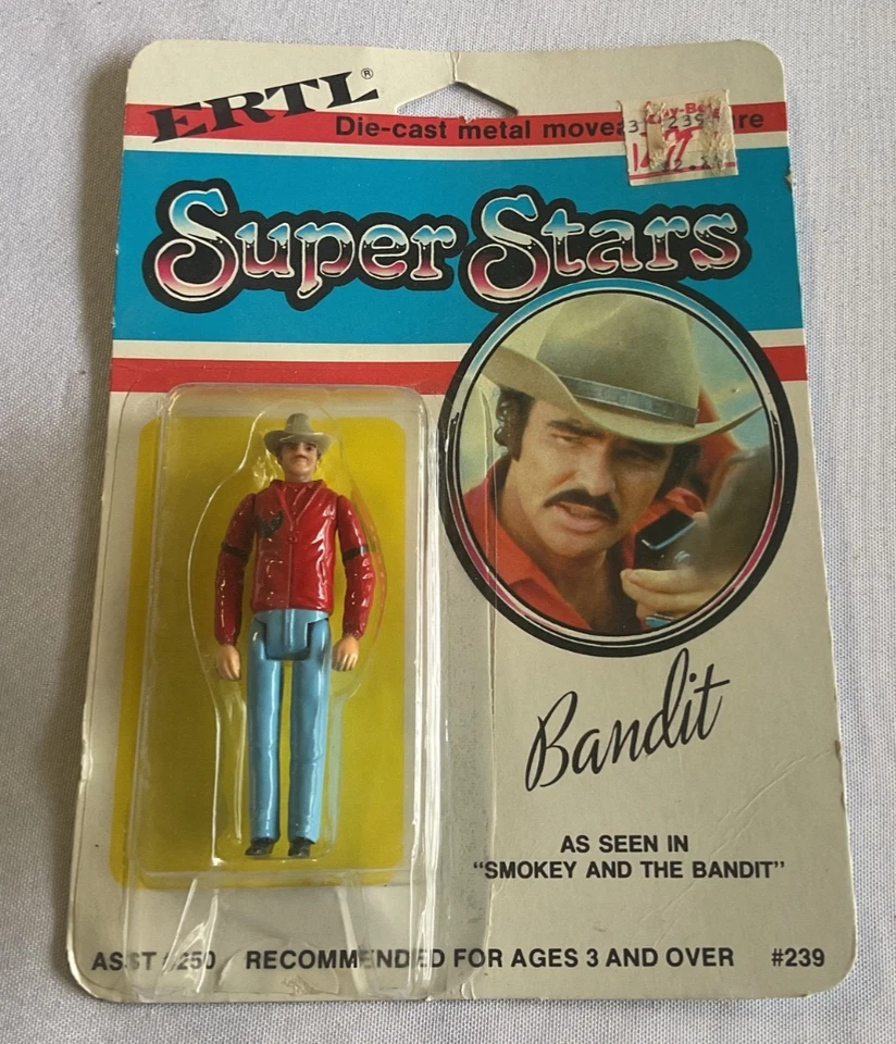 1982 ERTL супер звезды SMOKEY и бандит Берт Рейнольдс литая фигурка - Изображение 1 из 1