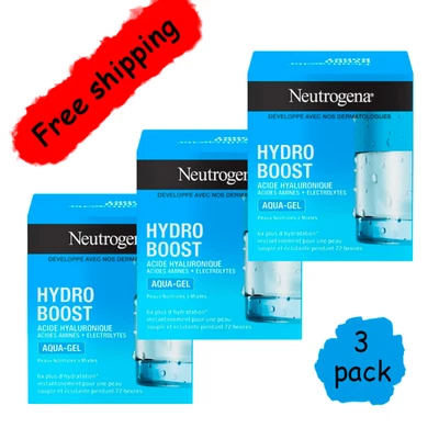3-Pack NEW Neutrogena Hydro Boost Aqua-Gel 1.7oz/50ml - Authentic! - Image 1 of 4
