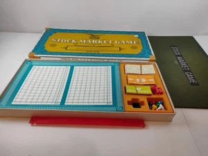 Vintage 1968 Whitman Stock Market Deluxe Edition Board Game Complete - Picture 1 of 9