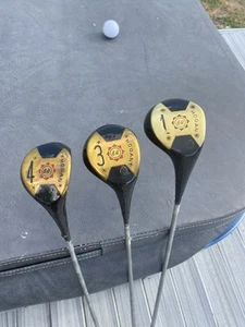 Vintage Set Ben Hogan Speed Slot Wood Set Of 3 Golf Clubs - Picture 1 of 7