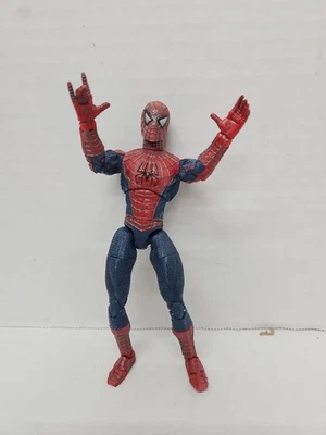 Spider-Man Action Figure Marvel 2003 6" Toy Biz #98TE4 - Image 1 of 4