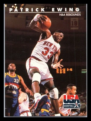 1992 SkyBox USA #27 Patrick Ewing USA - Image 1 of 2