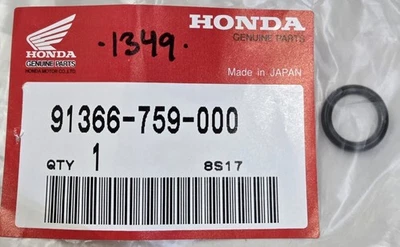 Junta tórica genuina Honda CR80R CR125R CR250R 1983-1991 10,8x2,4 OE 91366-759-000 NUEVA Foto 1 de 2