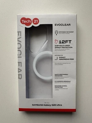 Tech21 EvoClear with Magnet for Samsung GS25 Ultra - Clear - Image 1 of 2