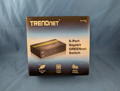 TRENDnet TEG-S50g  5-Port Gigabit External Switch With Power Supply - Image 1 of 3