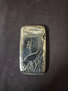 R. Wallace & Sons - Silver Soldered Vesta Match Holder #097 circa 1900 - Picture 1 of 7