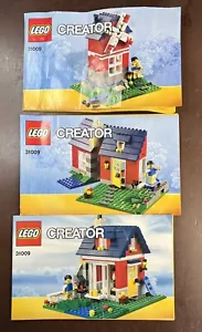 LEGO CREATOR: Small Cottage (31009) 3 MANUALES SOLO 1993 Retirado - Imagen 1 de 8