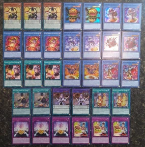 Nuevo DECK CORE Buerillabaisse Confiras Poeltis Hambrienta Hamburguesa Yugioh! - Imagen 1 de 16