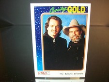 Bellamy Brothers Sterling Cards, Inc CMA 1992 Card #33 Country Gold  Music
