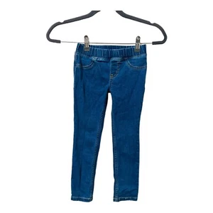 Cat & Jack Denim Pull On Jeans Size 4 Girls - Picture 1 of 11