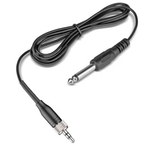 Guitar Cable 1/8 to 1/4 - inch, for Sennheiser Instrument Mic Wireless Systems - Picture 1 of 1
