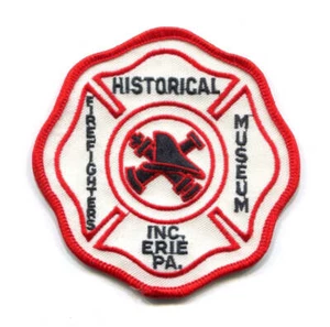Historical Firefighters Museum Inc Erie Fire Patch Pennsylvania PA v2 - Picture 1 of 1