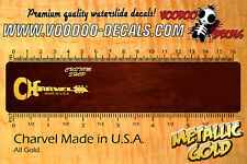 Charvel Made in U.S.A. CUSTOM SHOP (ALL GOLD) Waterslide decal