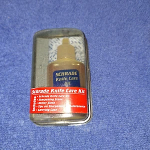 Vintage Schrade Knife Care Kit - Pair - Picture 1 of 3