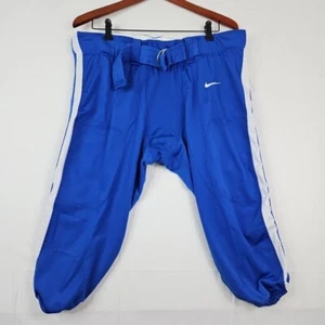 Nike Vapor Pro Blue White Football Pants CI3771-494 Men's Size 2XL New - Picture 1 of 4