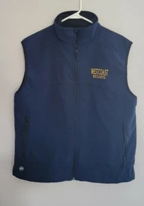 Stormtech Mens Sz M Jacket/Vest Navy Fleece Lined heavy Westcoast Resorts - Picture 1 of 11