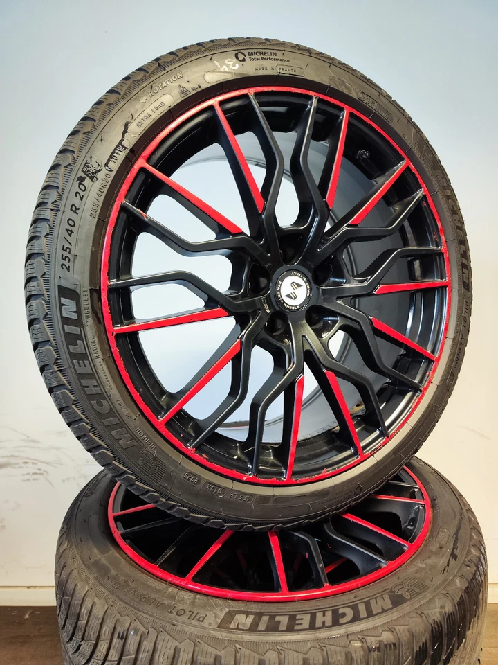 4 Winterreifen 255/40R20  20" ETA BETA Alufelgen KBA 53778 - Bild 1 von 4