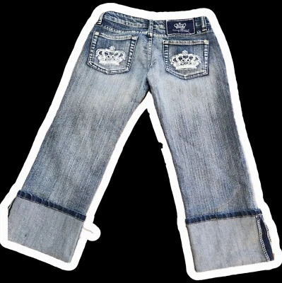 Pantalones de mezclilla para dama Y2K Victoria Beckham Rock & Republic Streetwear Foto 1 de 4