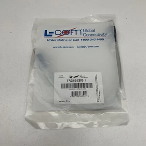 Cable de conexión L-Com TRD855SIG-1 grado industrial CAT 5E doble blindaje LSZH 1 ft - Imagen 1 de 7