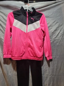 Puma Sweatshirt and Pants Outfit large size 14/16 - Picture 1 of 5