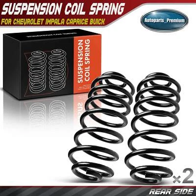 2x Rear Coil Springs for Buick Electra Cadillac Chevrolet Impala Pontiac Olds - Image 1 of 4