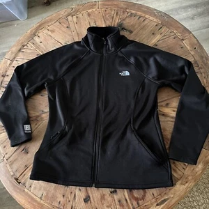 NWOT The North Face Jacket Wmn XL Black Outdoors Zipper Soft Shell 721509 READ - Picture 1 of 15